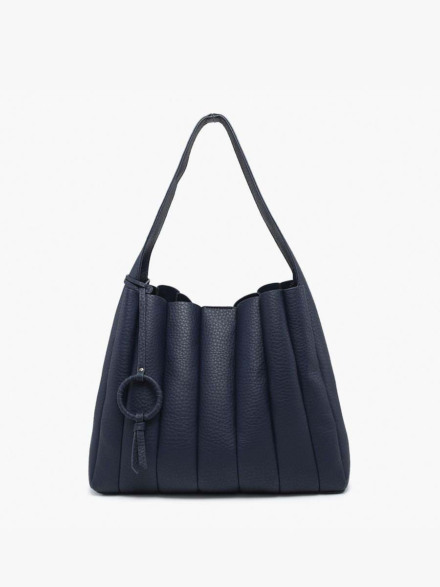 Navy Satchel Bag