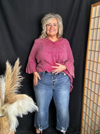 Judy Blue Wide Leg Cropped Jeans