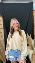 Load image into Gallery viewer, Taupe Solid Sweatshirt
