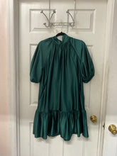 Load image into Gallery viewer, Satin Teal Dress
