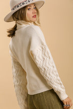 Load image into Gallery viewer, Ivory Turtle Neck Sweater
