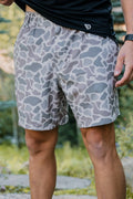 Everyday Short - Classic Deer Camo - Grey Pocket 5.5”