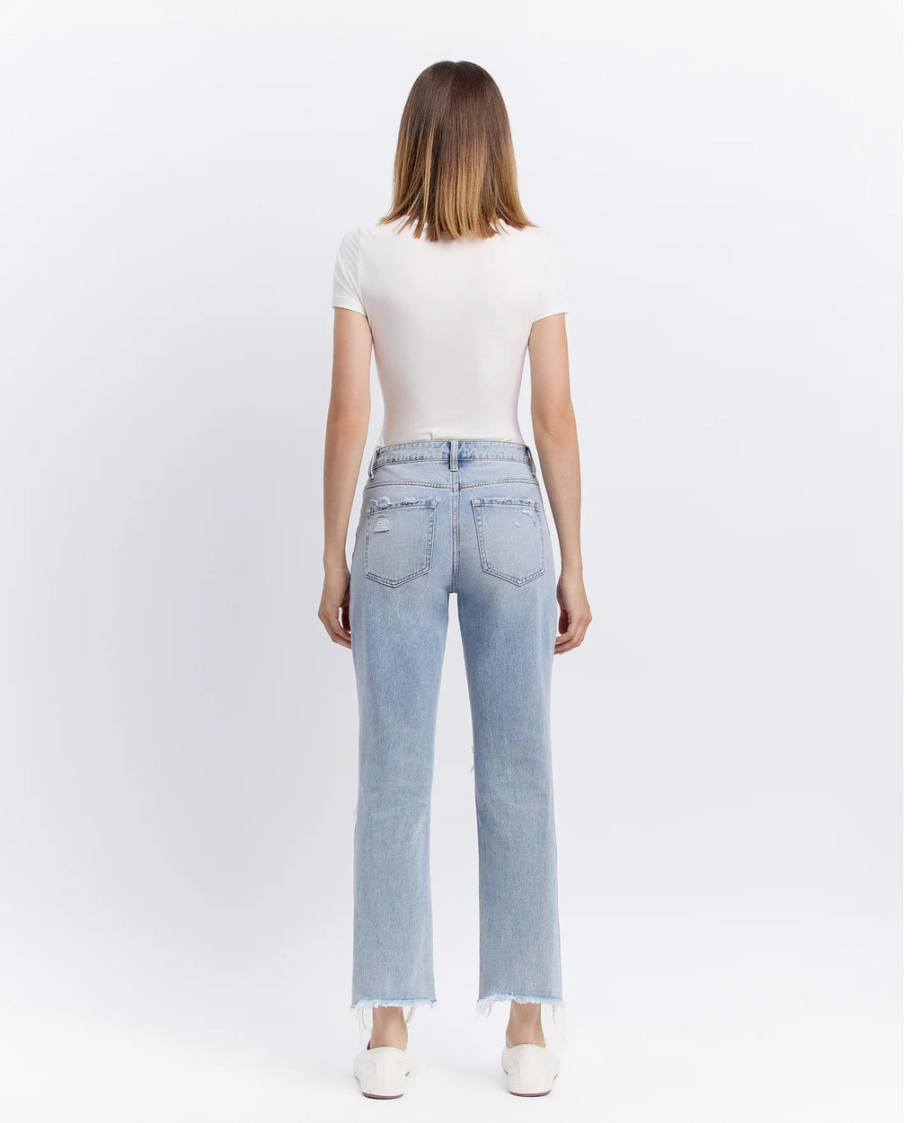 Flying Monkey Super High Rise Relaxed Straight