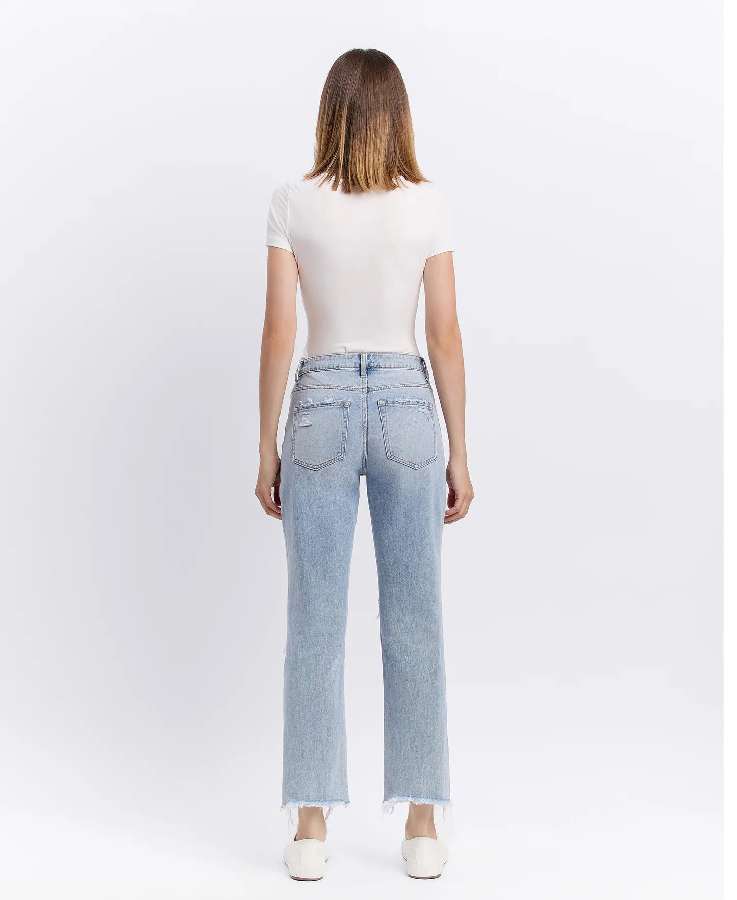 Flying Monkey Super High Rise Relaxed Straight