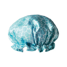 Load image into Gallery viewer, Teal Pebble- Not Your Grandma’s Shower Cap
