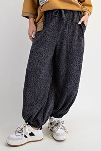 Ash Cheetah Joggers