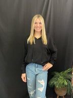 Black Oversized Hoodie