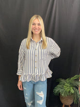 Load image into Gallery viewer, Denim Stripe Top
