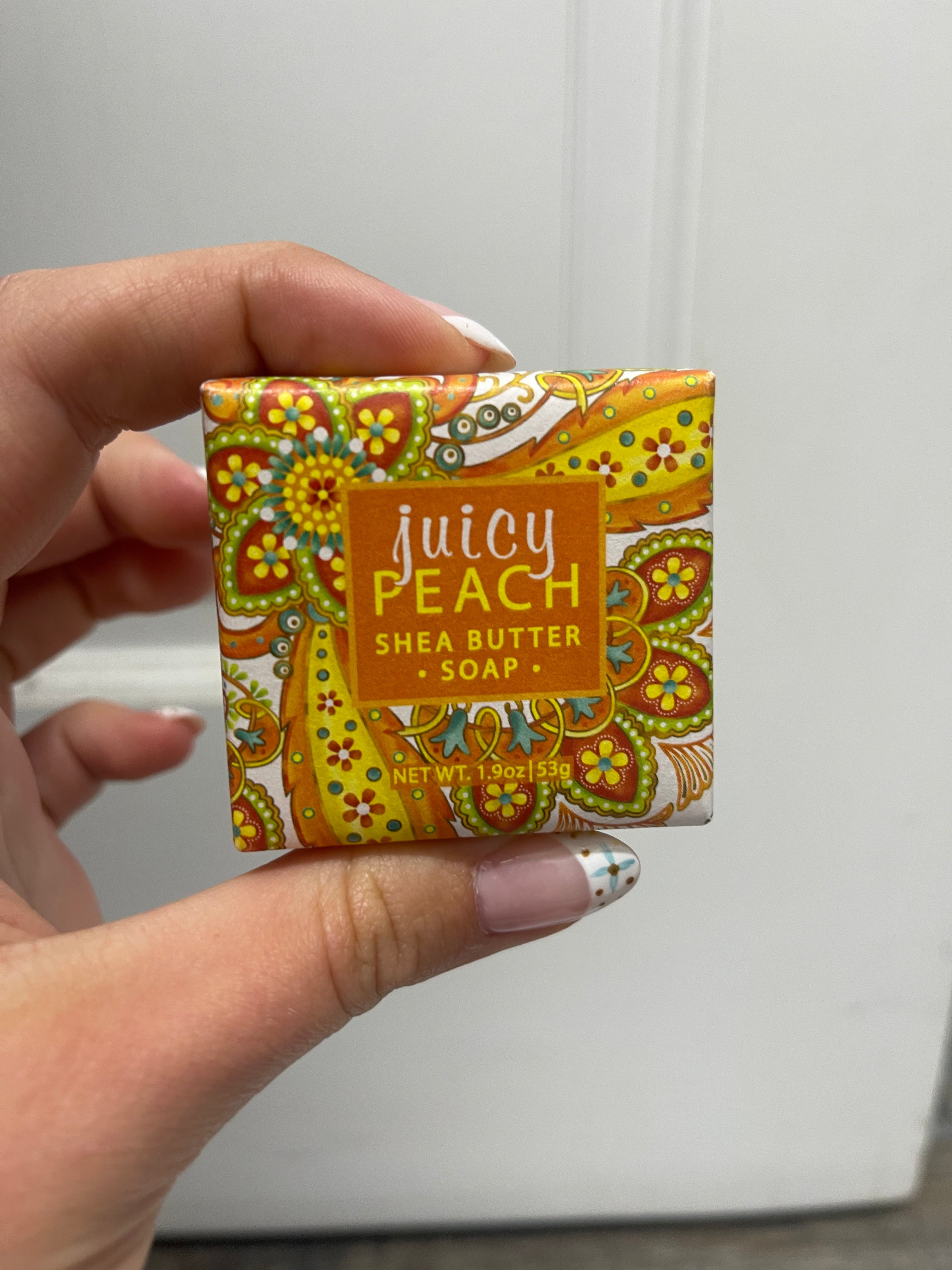 Juicy Peach Shea Butter Soap