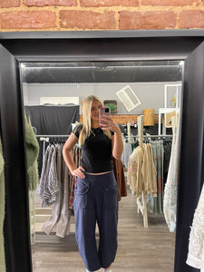 Navy Pants
