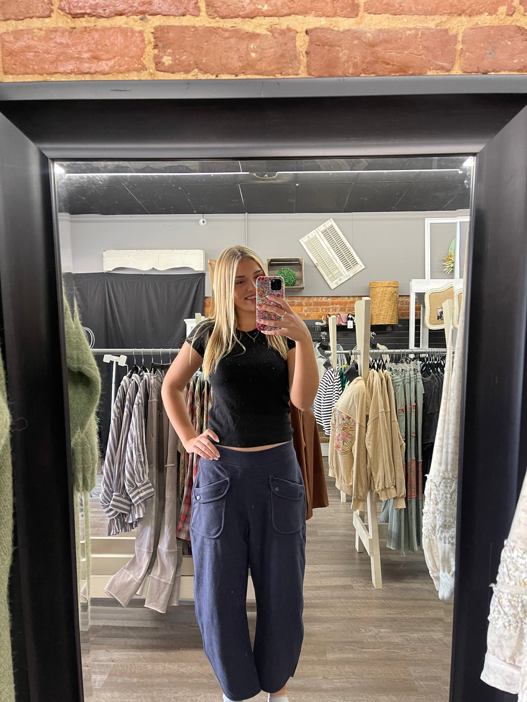 Navy Pants