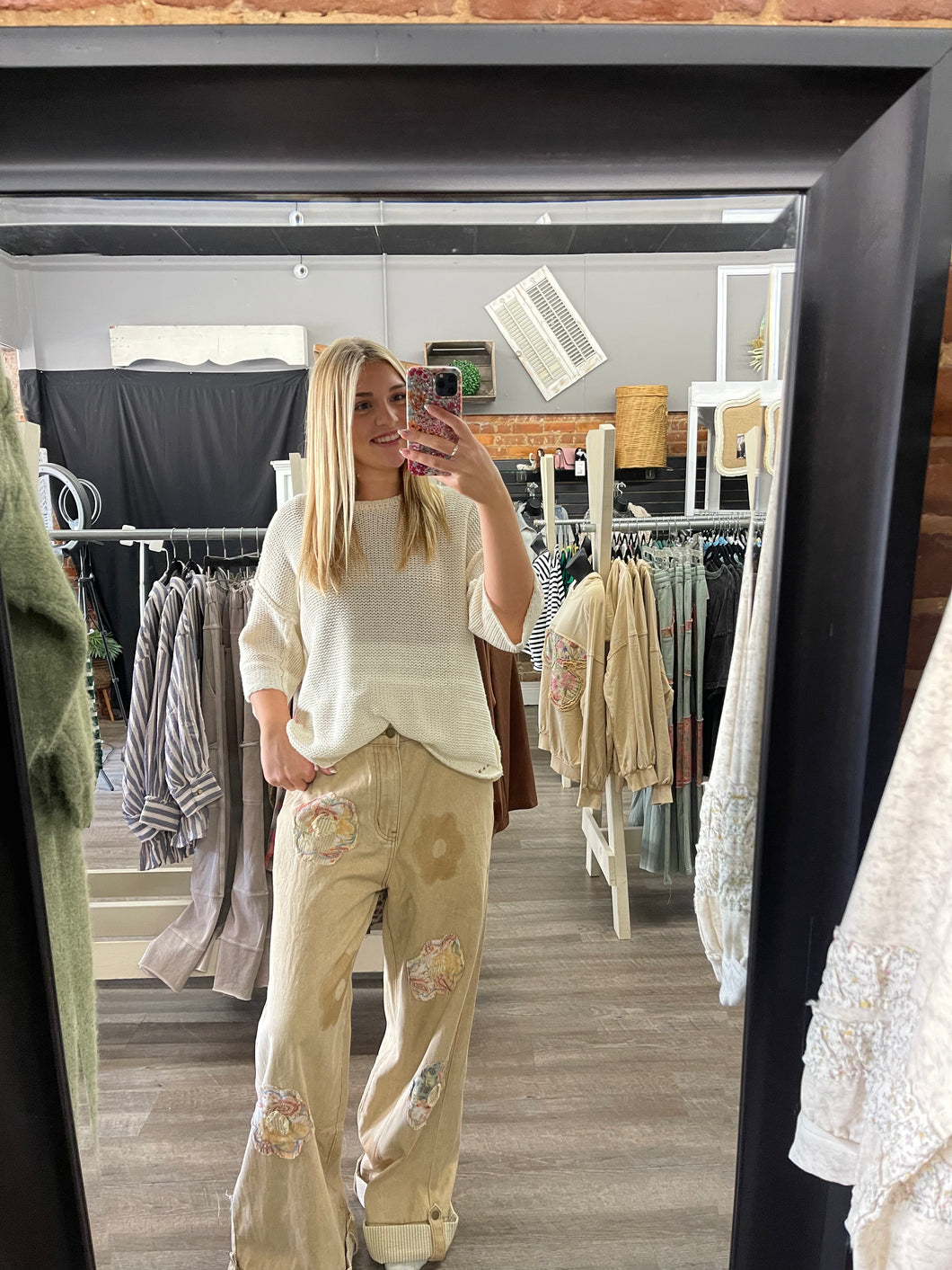 Sand Colored Pants