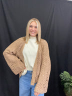 Camel Colored Cardigan