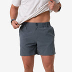 Everyday Short - River Rock Grey - Classic Deer Camo Pocket
