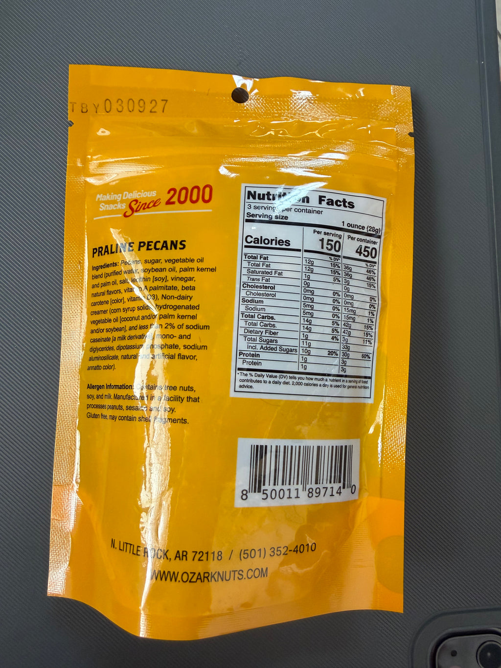 Ozark Praline Pecans