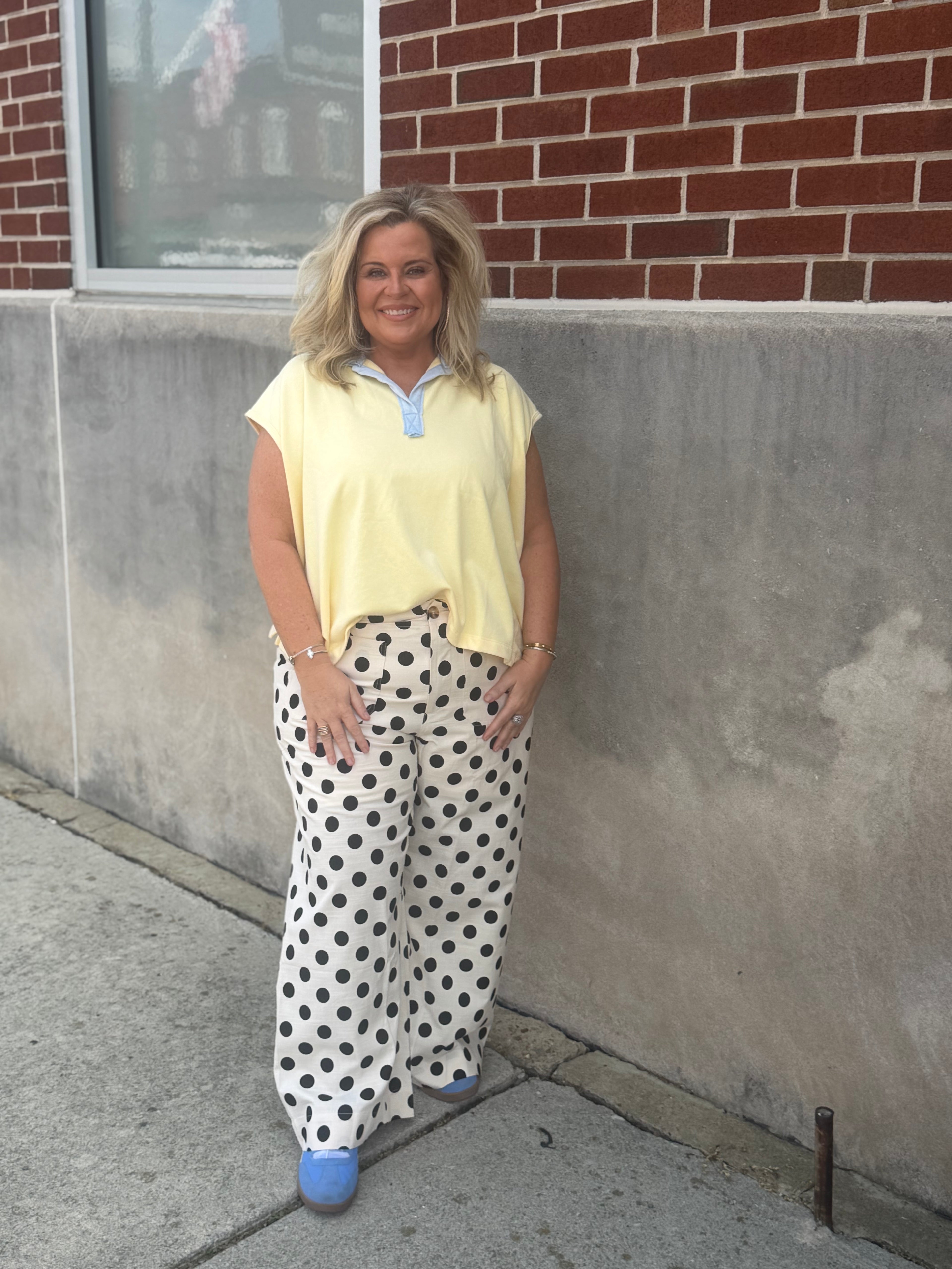 Butter Sky Sleeveless Top