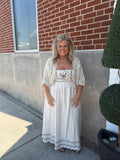 Natural Color Crochet Duster