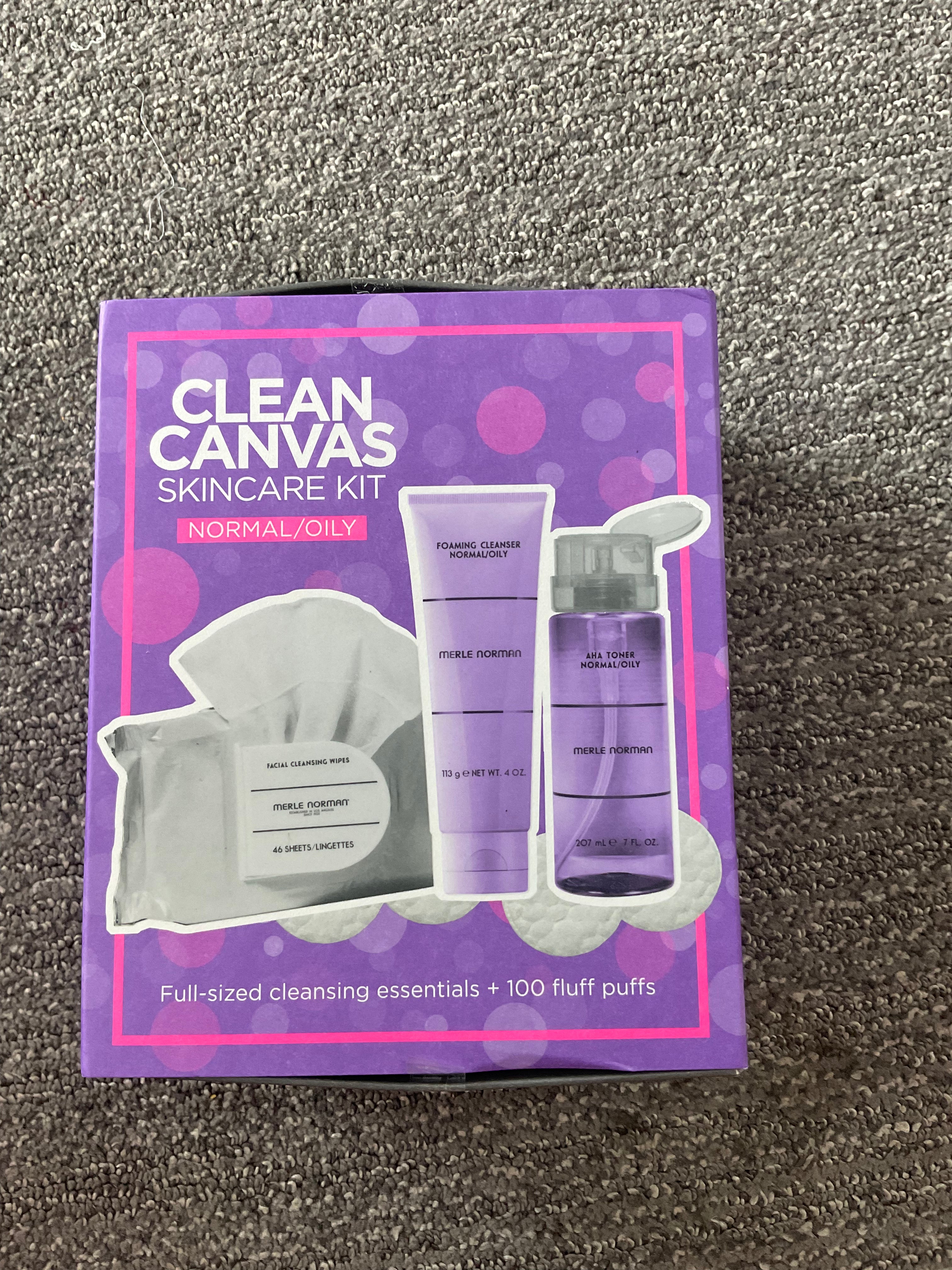 Clean Canvas Skincare Set - Normal/Oily