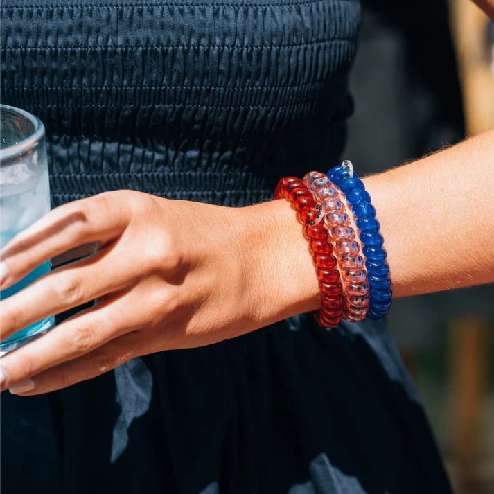 Patriotic Pop Large Hair Ties