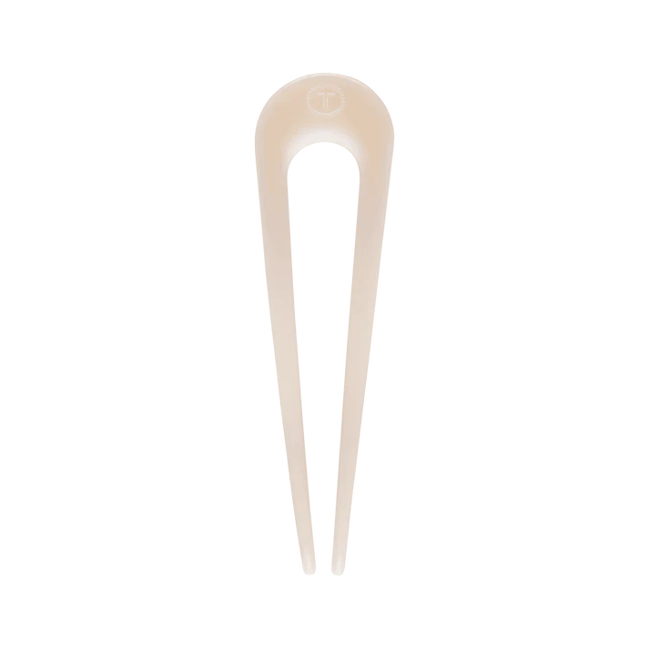 French Hair Pin Almond Beige
