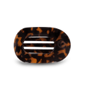 Tortoise Medium Flat Round Hair clip