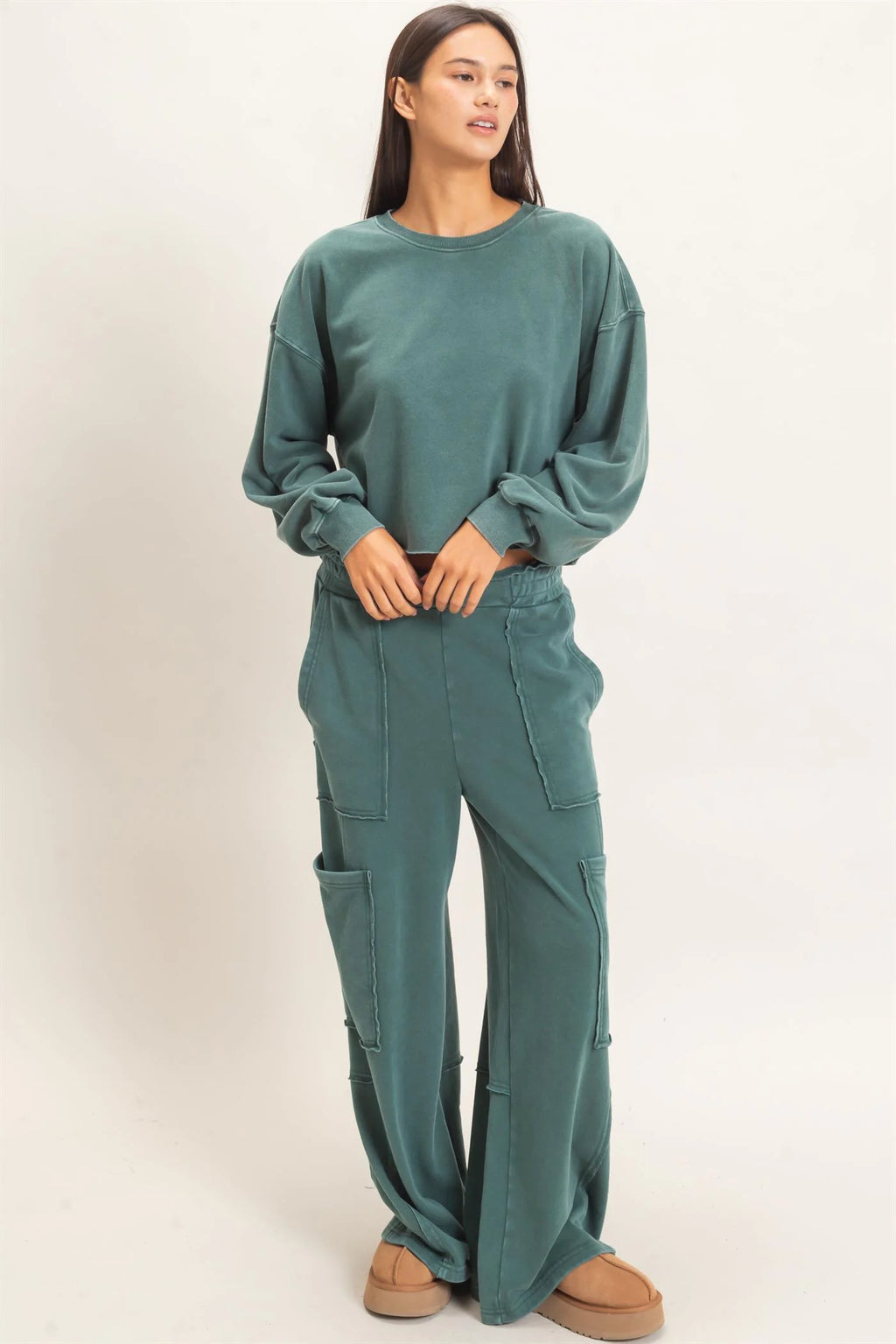 Dark Green Mineral Wash Set
