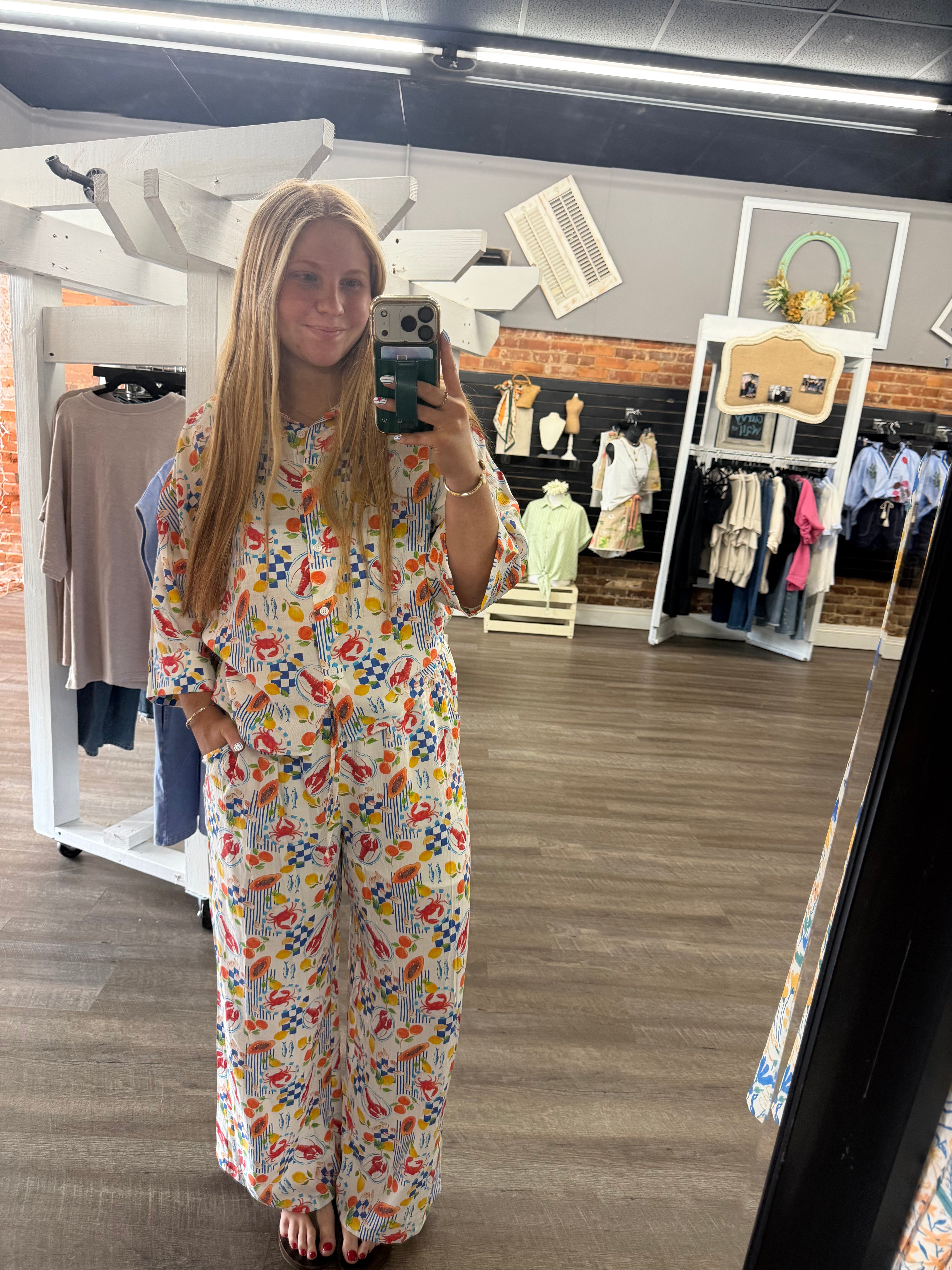 Lobster Print Set