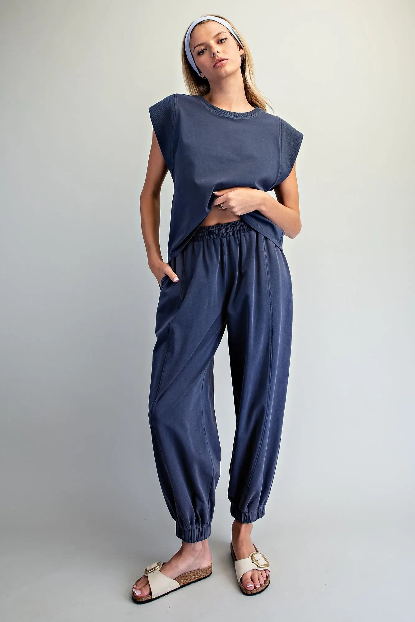 Indigo Jogger Set