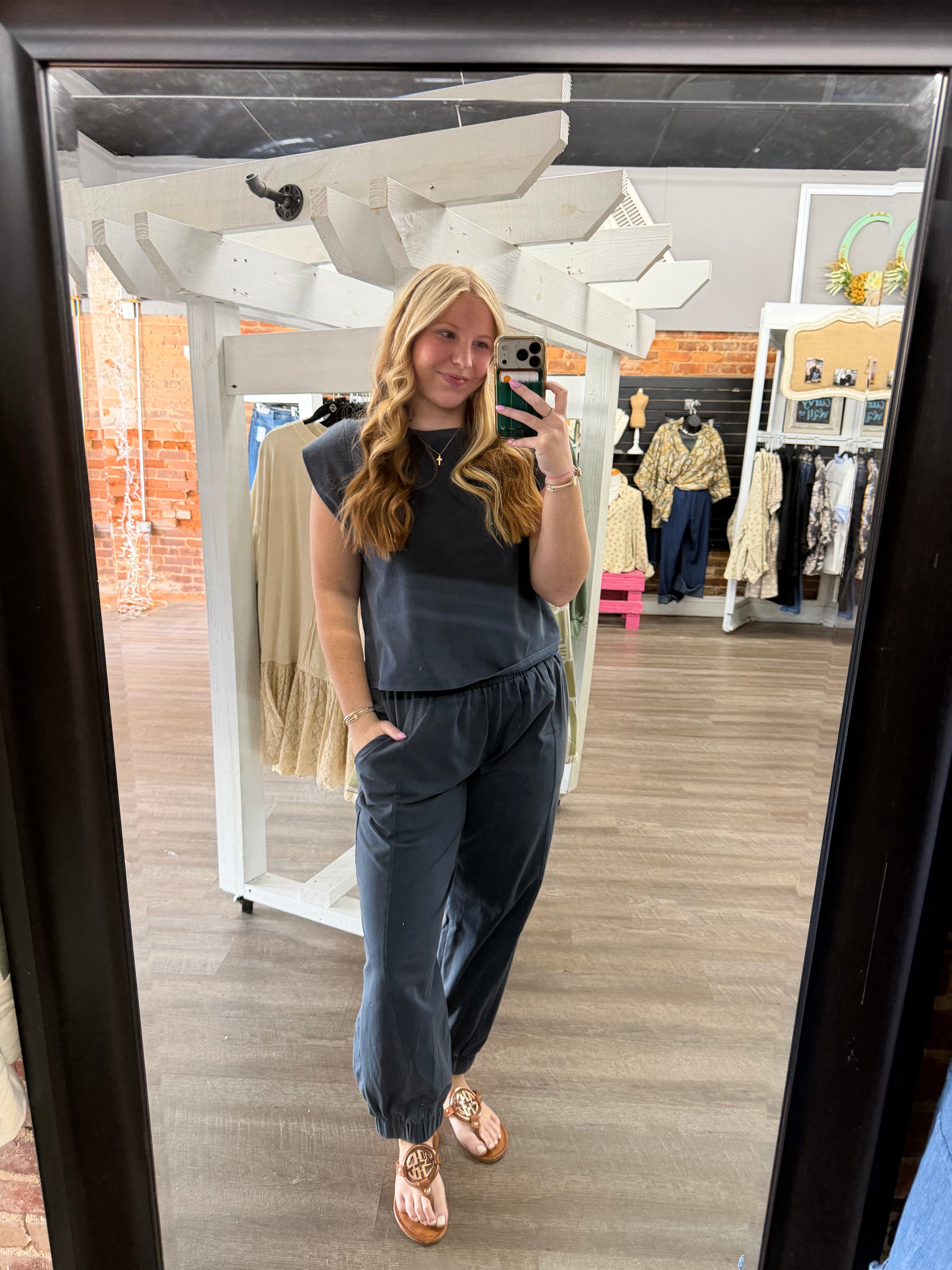 Indigo Jogger Set
