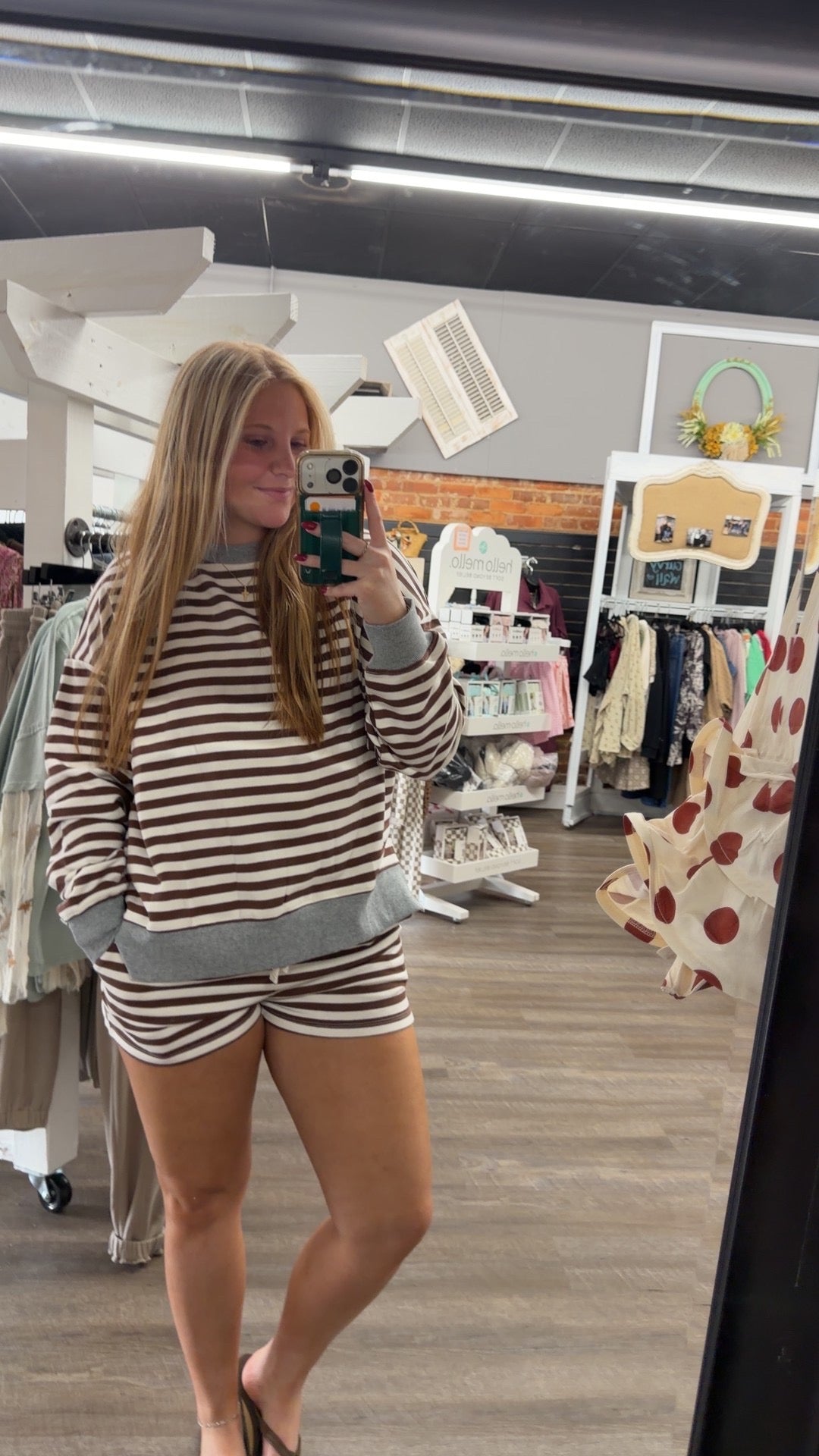 Striped Brown Multi Set