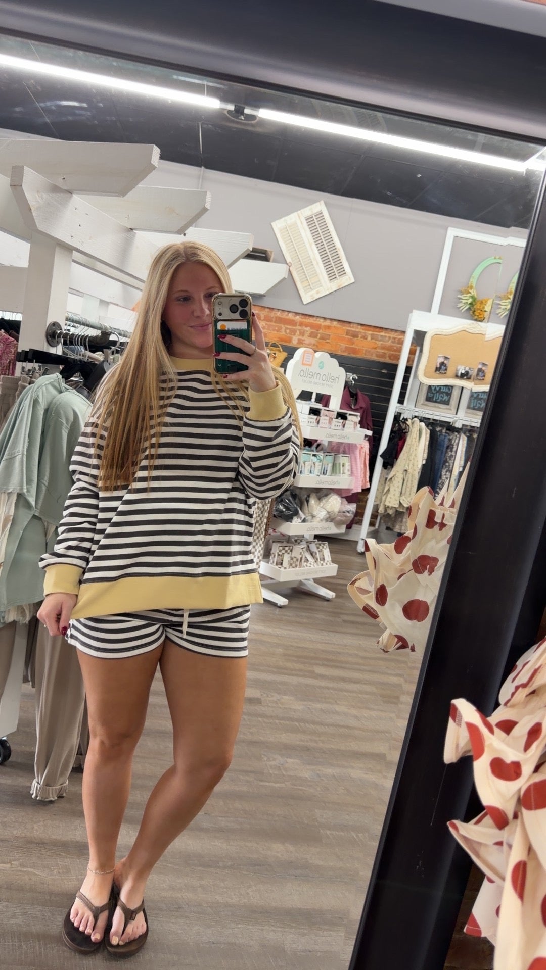 Charcoal Striped Multi Set