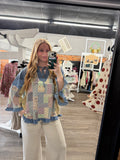Denim Patchwork Tunic