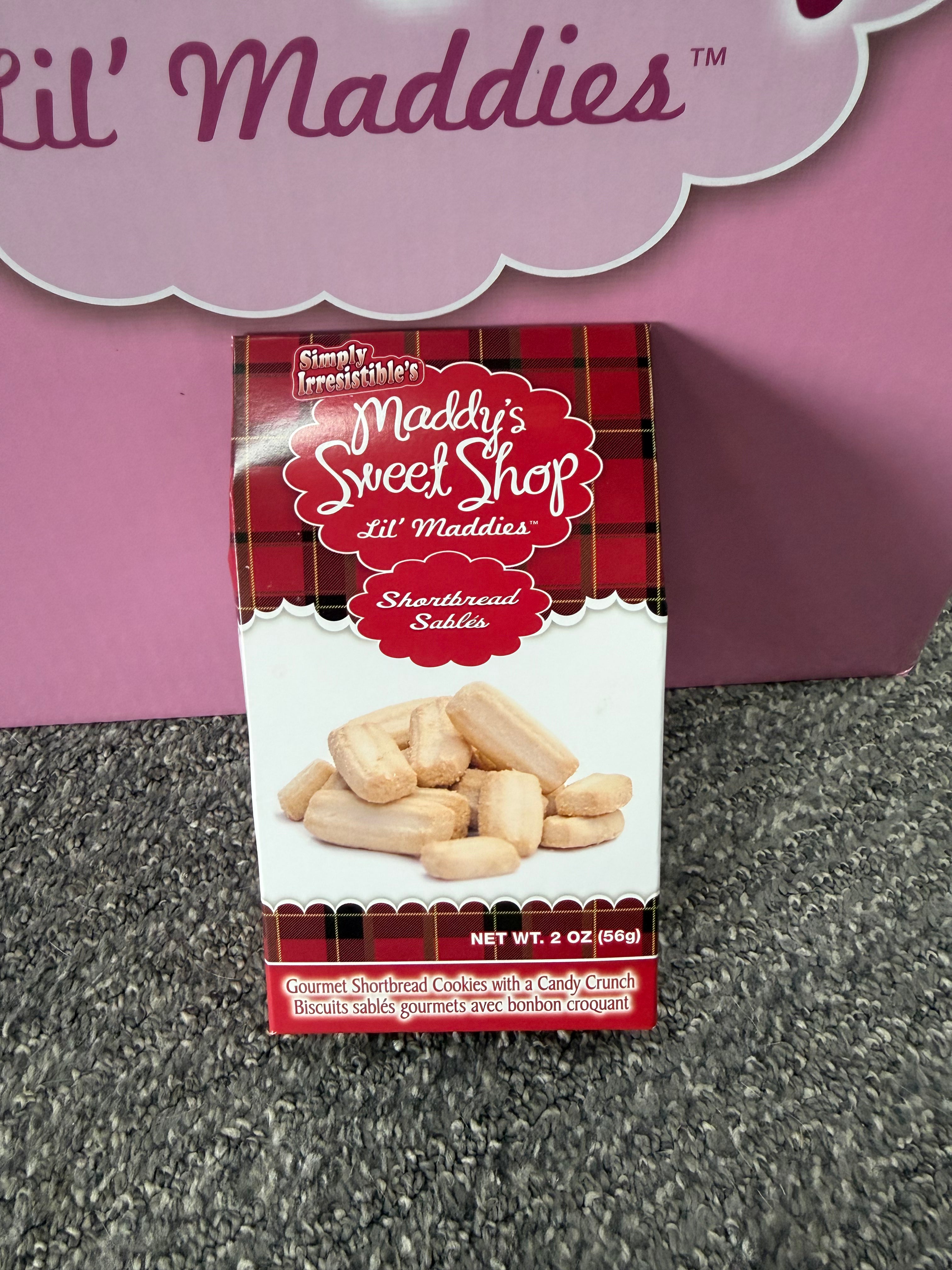 Maddy’s Sweet Shop- Shortbread 2oz