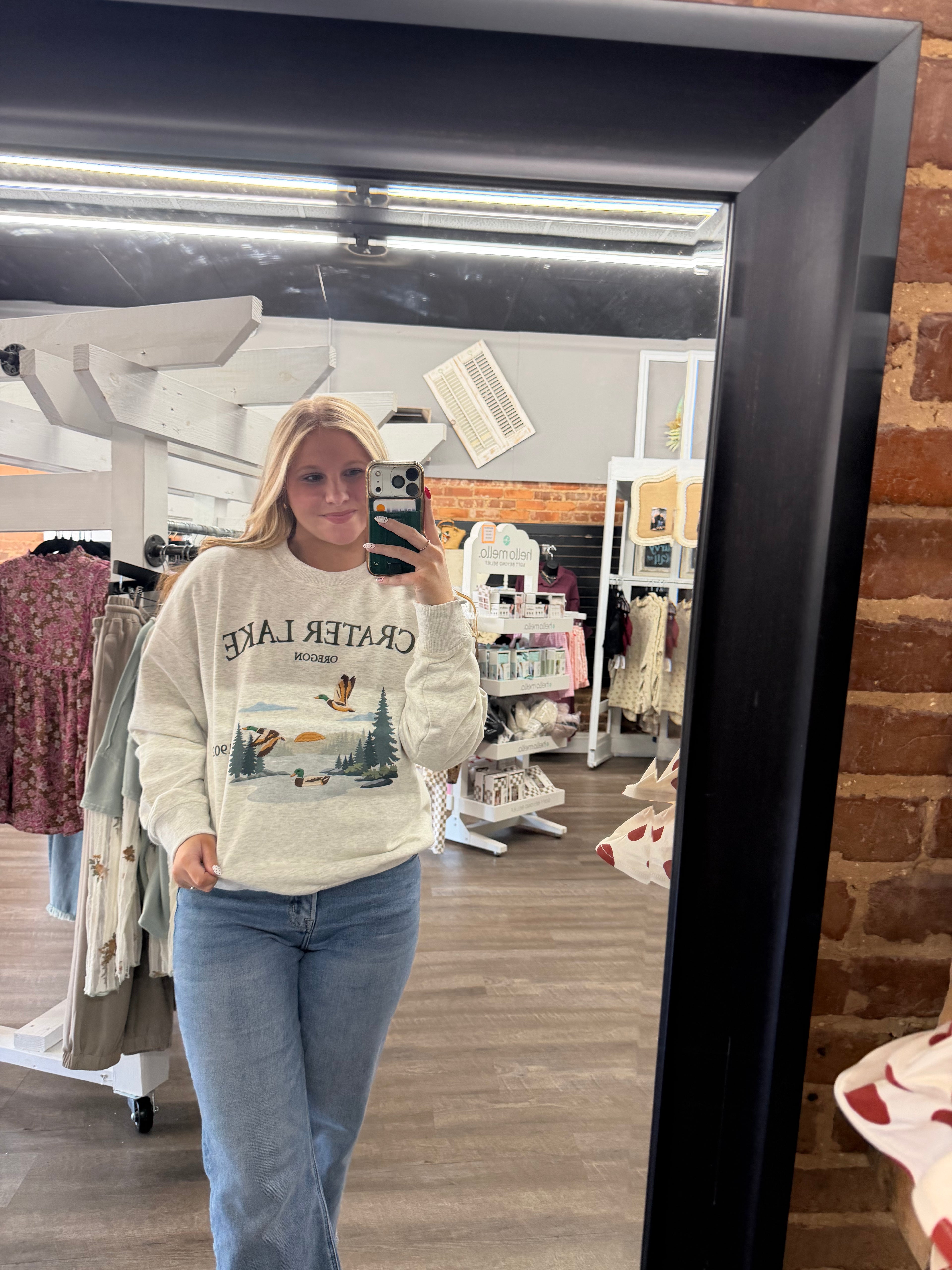 Crater Lake Graphic Sweatshirt