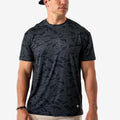 Go To Tee- Black Camo