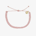 Baby Pink Braided Bracelet - Pura Vida