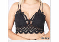 Curvy Black Bralette