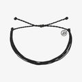 Black Solid Bracelet - Pura Vida