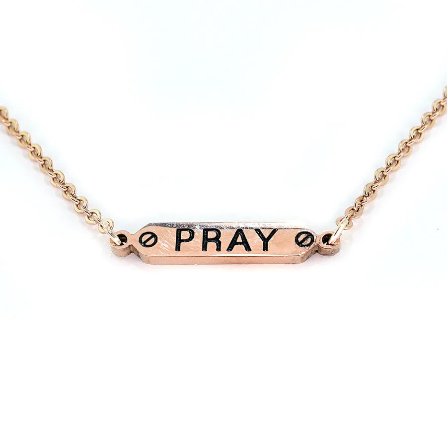 Pray Necklace