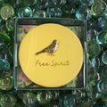 Yellow Compact Mirror