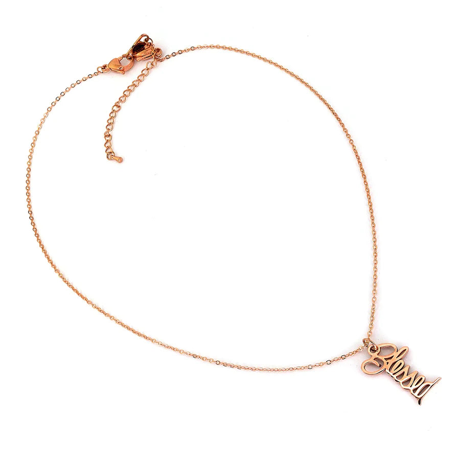 Blessed Pendant Necklace