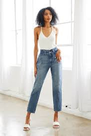 Paper Bag Waist Jeans