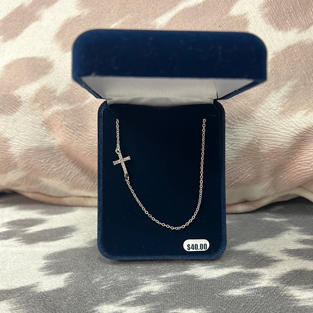 Small Cross Necklace