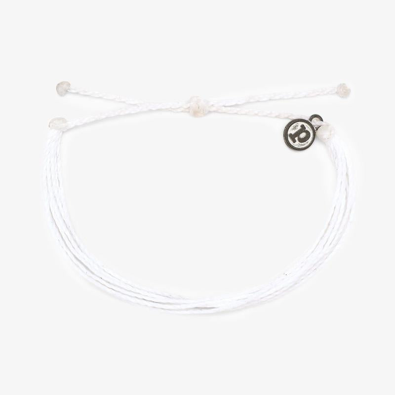 White Classic Bracelet - Pura Vida