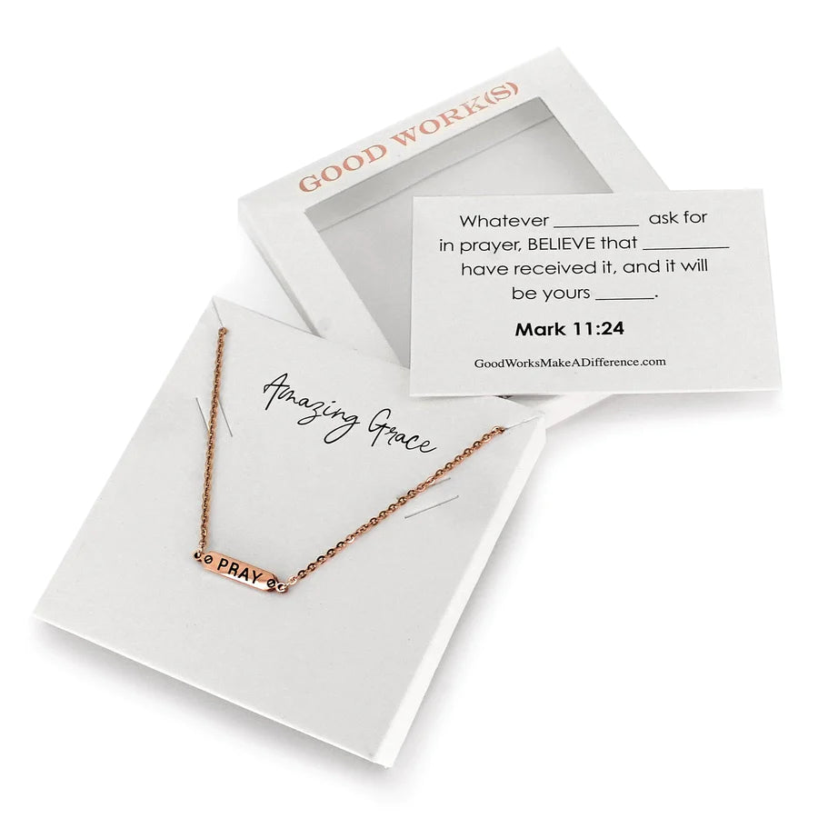 Pray Necklace