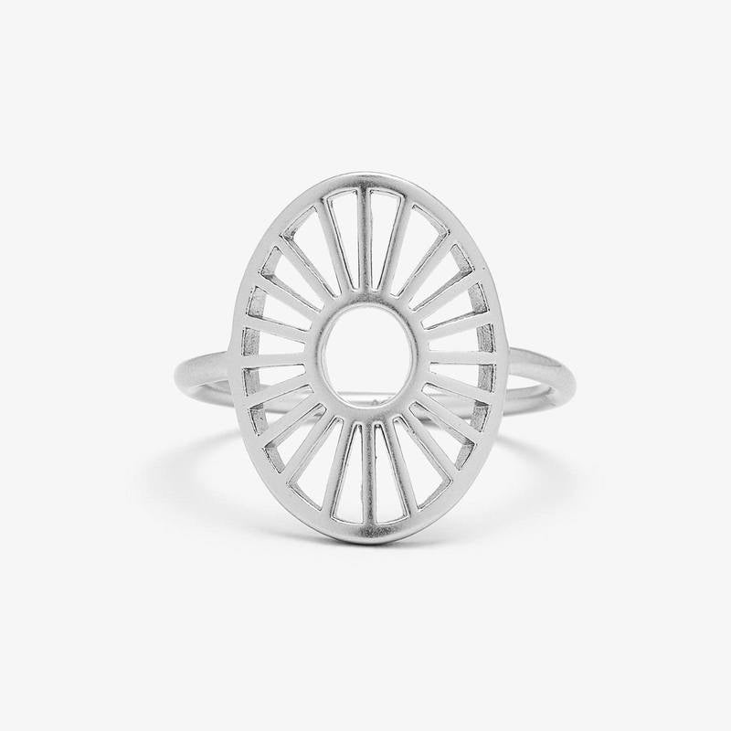 Sunburst Silver Ring - Pura Vida