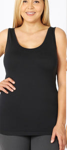 Black Seamless Tank