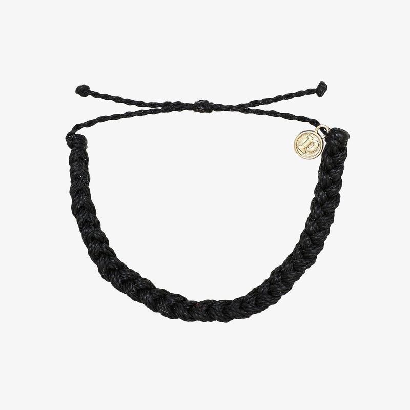 Black Braided Bracelet - Pura Vida